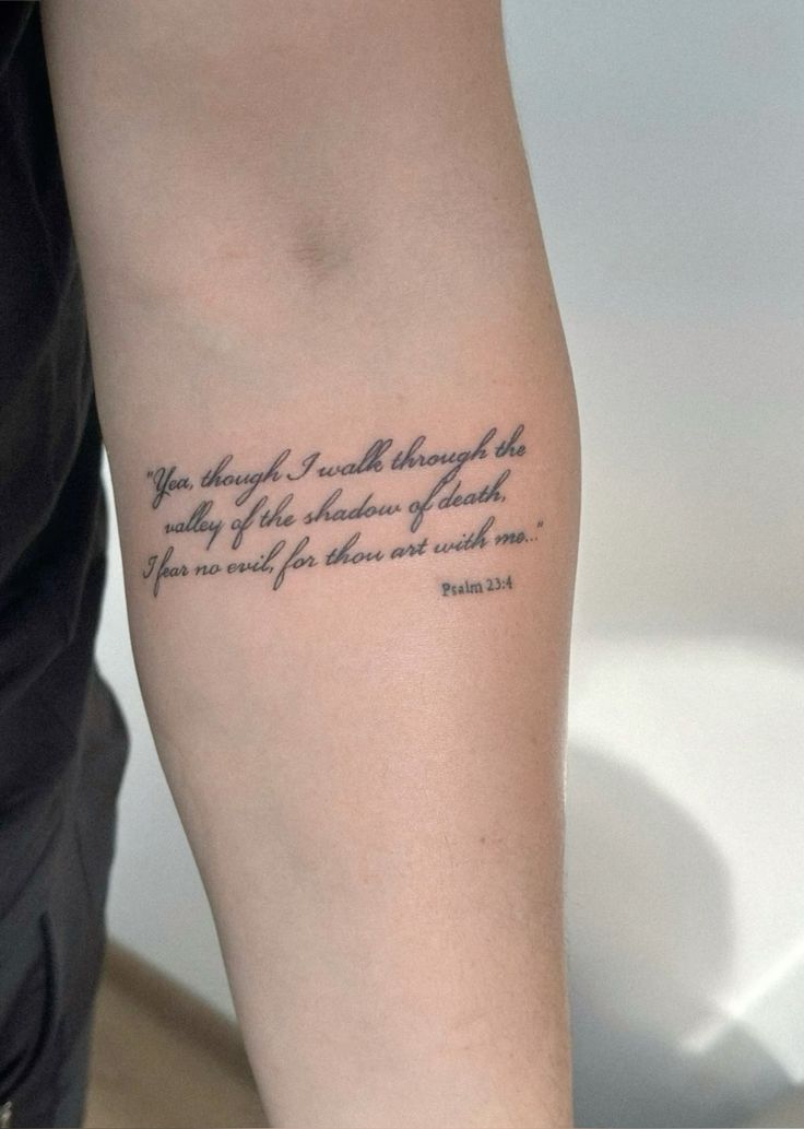 25 Bible Verse Tattoo Ideas for Men and Women – Forearm, Chest, Ribs, Spine, Thigh, Sleeve