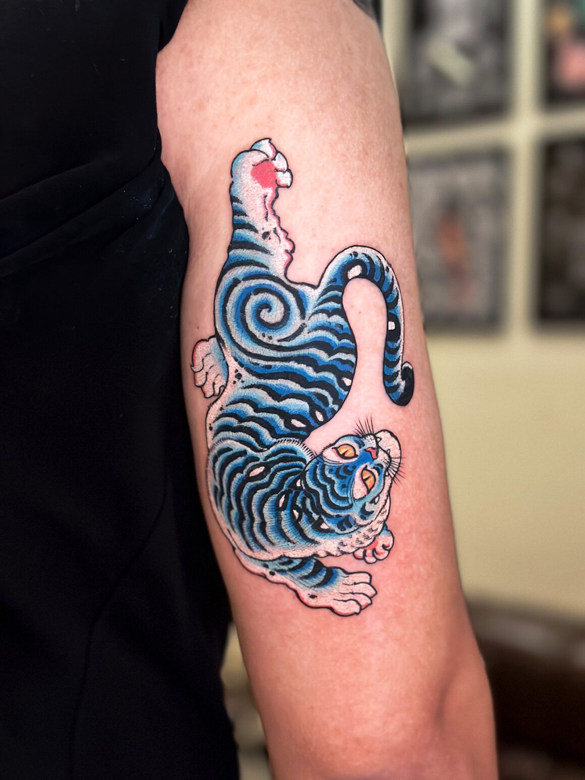 Japanese Tiger Tattoos – Traditional Designs, Sleeves, Chest &#038; Arm Ideas