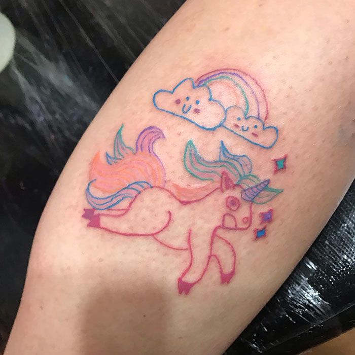26 Cloud Tattoo Ideas with Sleeve Backgrounds, Stencil Designs, Realistic Heavens, Anime Inspiration