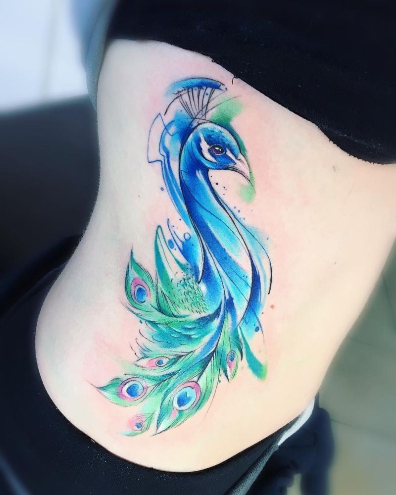 The Symbolic Splendor of Peacock Tattoos: Powerful Designs That Speak for Themselves