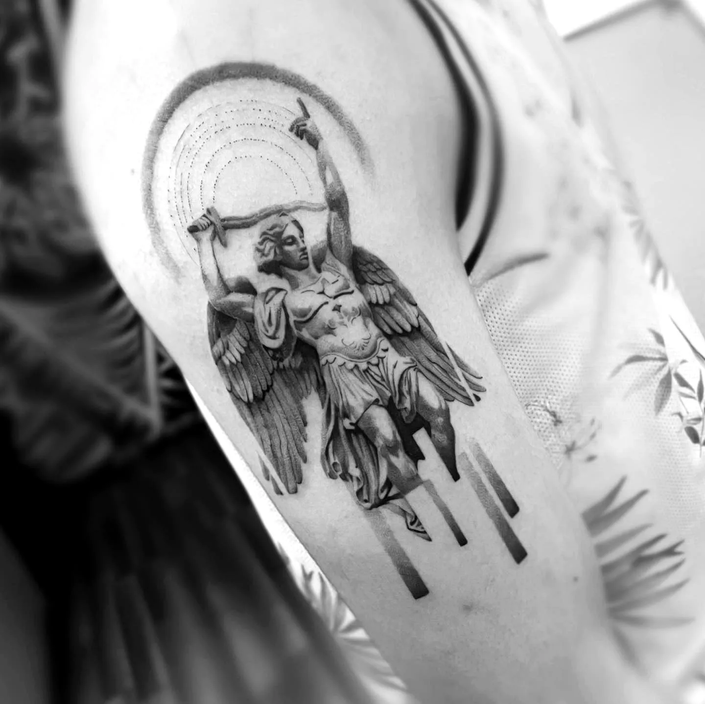29 Powerful St Michael Tattoo Designs for Men and Women – Forearm, Sleeve, Geometric, Traditional