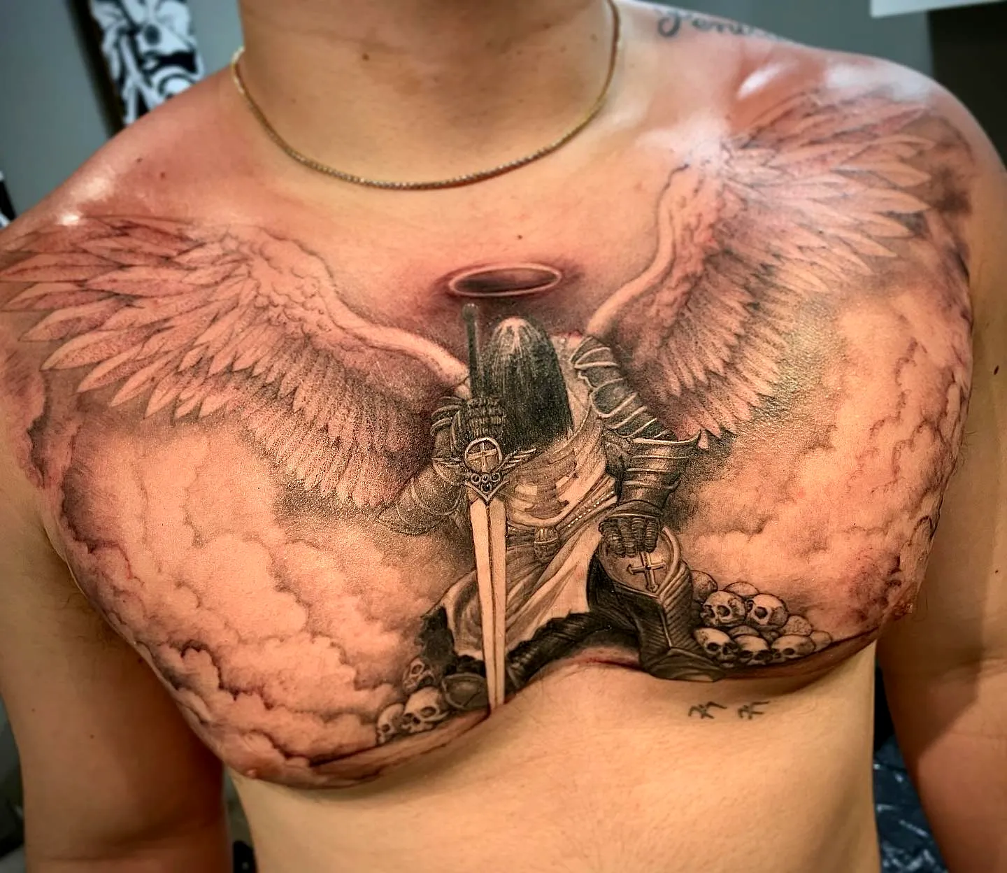 29 Powerful St Michael Tattoo Designs for Men and Women – Forearm, Sleeve, Geometric, Traditional