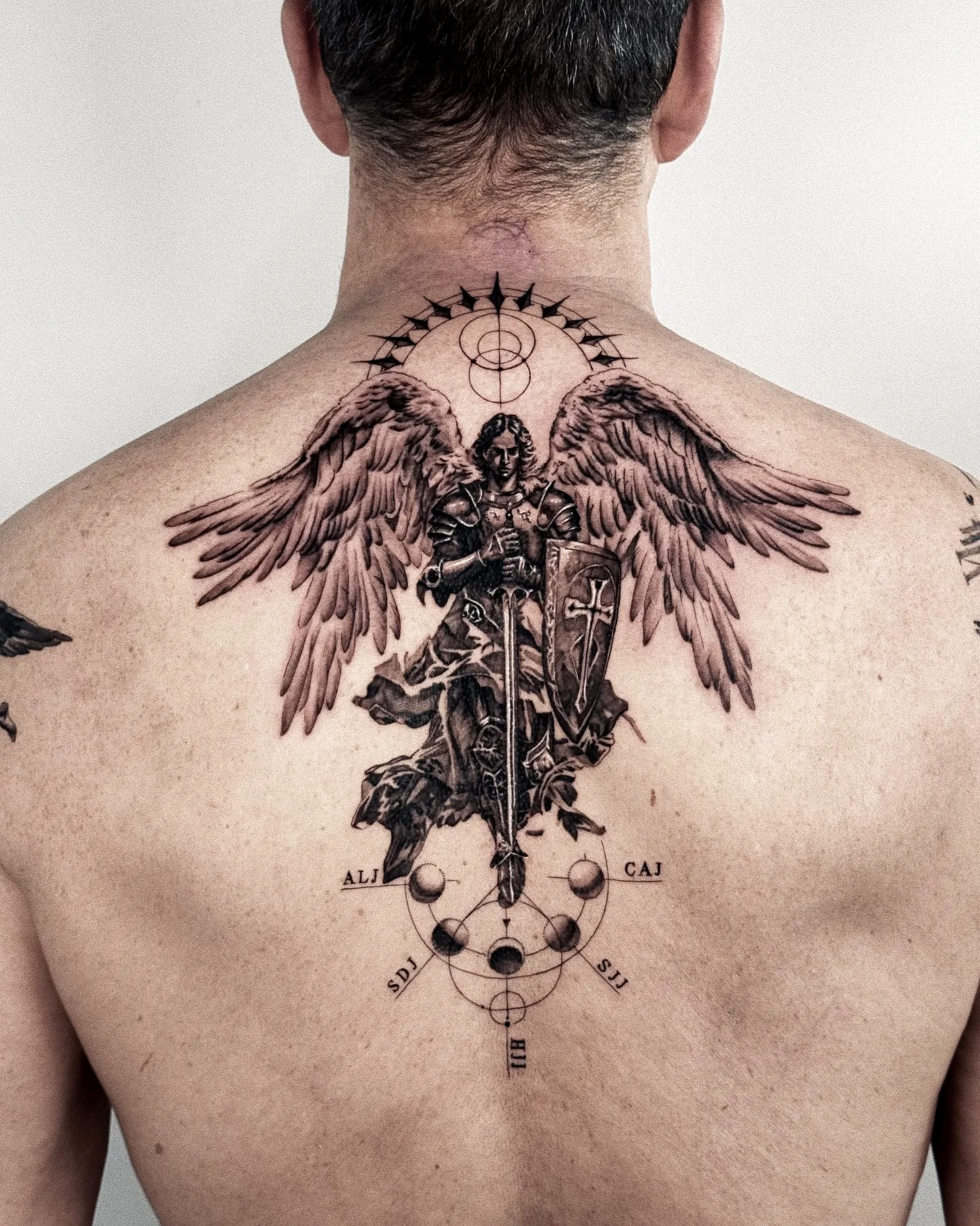 29 Powerful St Michael Tattoo Designs for Men and Women – Forearm, Sleeve, Geometric, Traditional