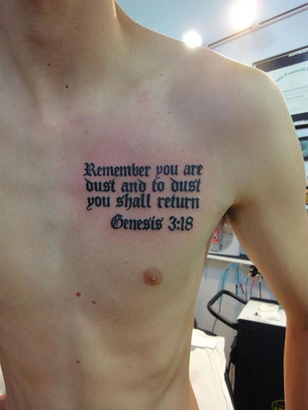 25 Bible Verse Tattoo Ideas for Men and Women – Forearm, Chest, Ribs, Spine, Thigh, Sleeve