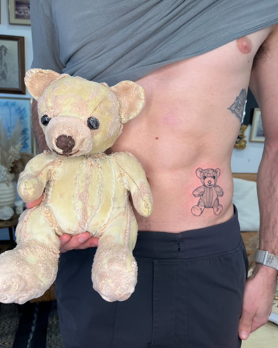 30 Teddy Bear Tattoo Designs 2025 – Cute, Realistic, Fine Line, Matching, Feminine &#038; Dark Tattoo Ideas