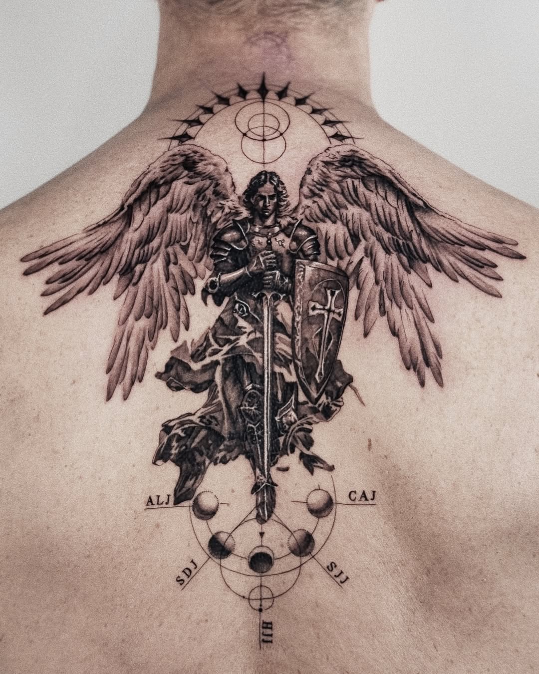 29 Powerful St Michael Tattoo Designs for Men and Women – Forearm, Sleeve, Geometric, Traditional