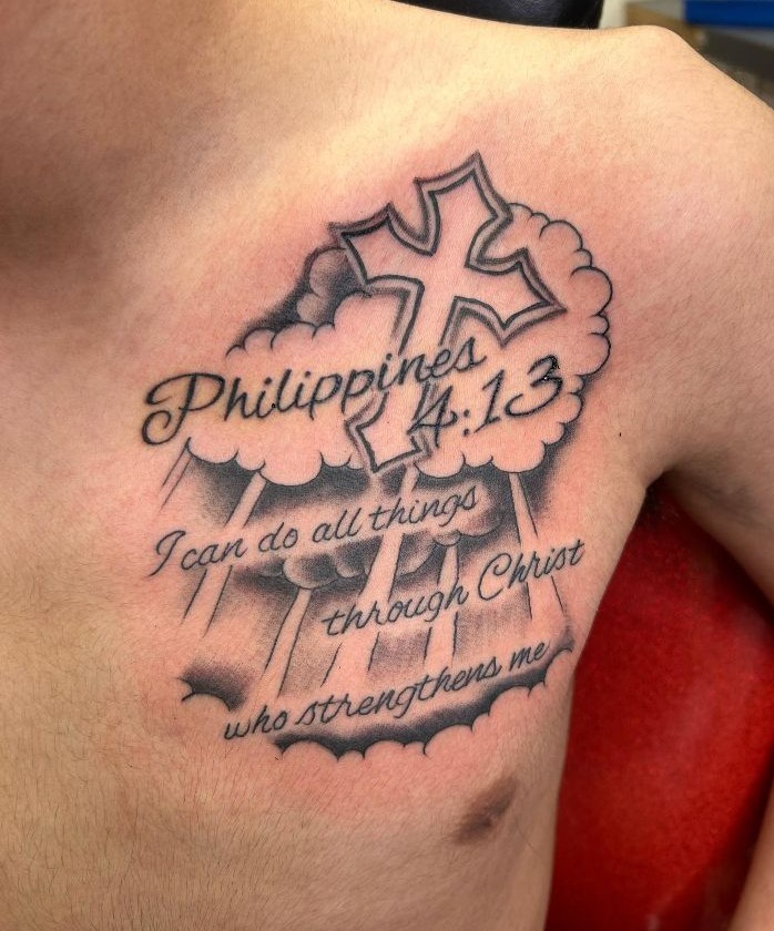 25 Bible Verse Tattoo Ideas for Men and Women – Forearm, Chest, Ribs, Spine, Thigh, Sleeve