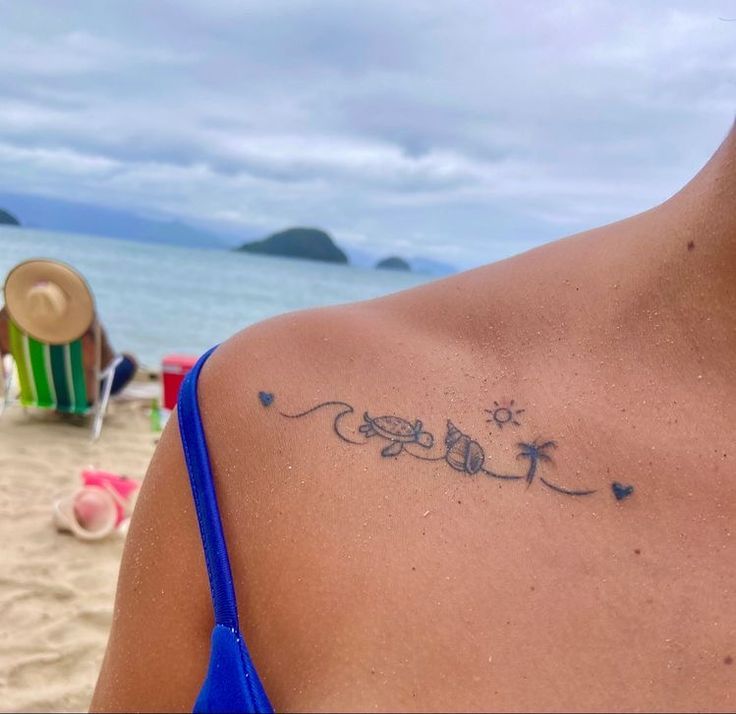 28 Ocean Tattoo Ideas for Men and Women: Minimalist Waves, Sleeve Underwater Designs