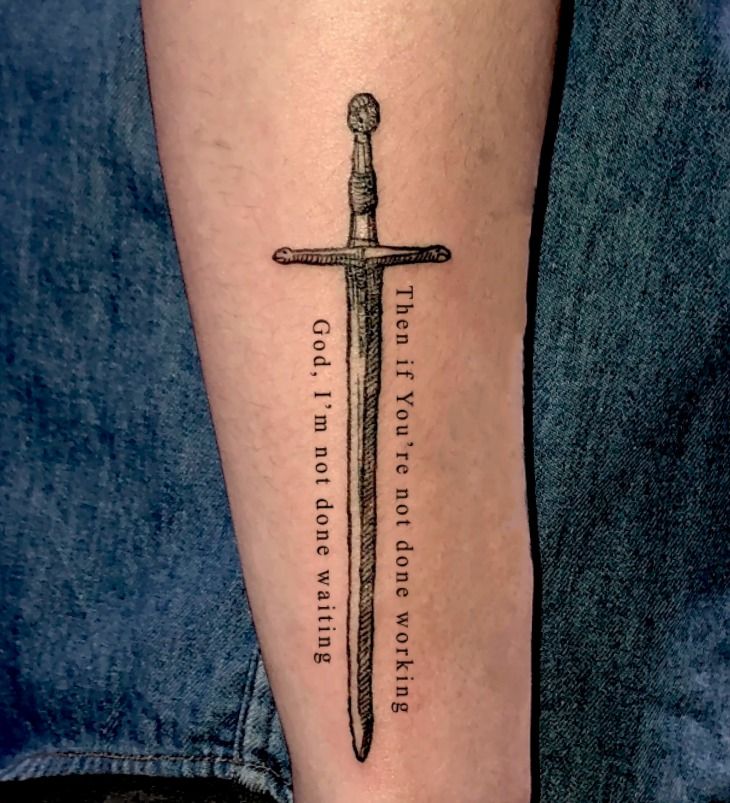 Faith Over Fear Tattoo 25  Designs That Inspire Strength and Courage