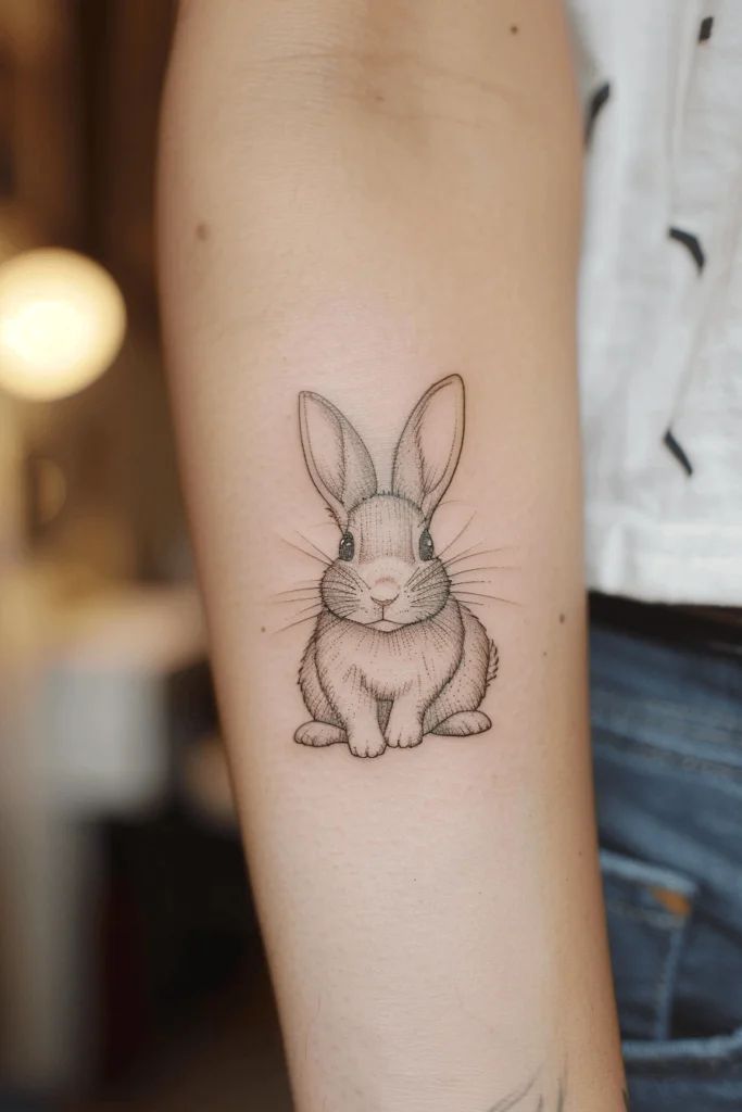 32 Rabbit Tattoo Ideas: from whisper-fine bunnies to mythic hares
