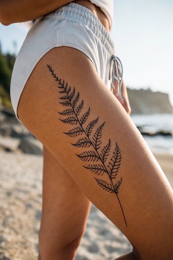 29 Fern Tattoo Ideas: Nature’s Most Elegant Lines, From Shoulder Fronds to Hip Vines