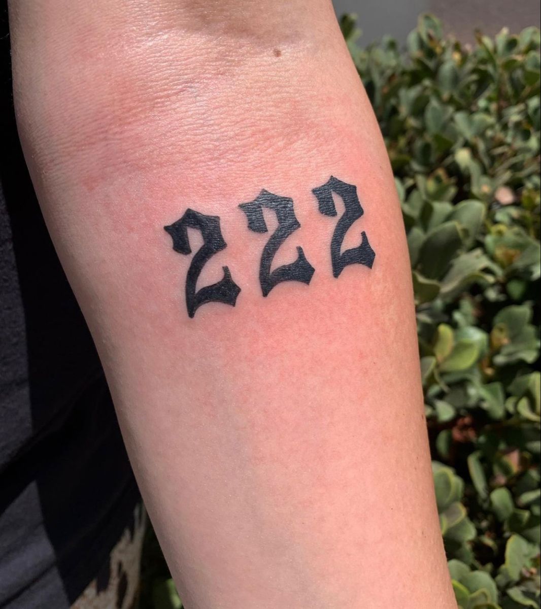 31 Ideas 222 Tattoo: Meanings, Fonts, and Placements You’ll Actually Want