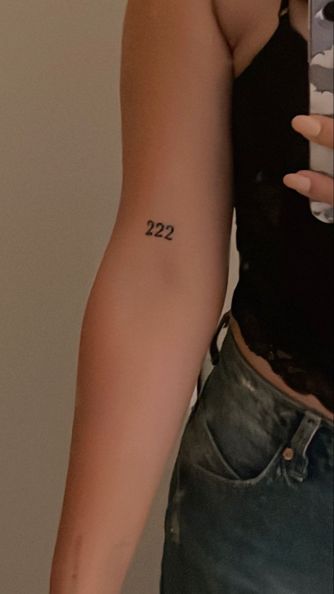 31 Ideas 222 Tattoo: Meanings, Fonts, and Placements You’ll Actually Want