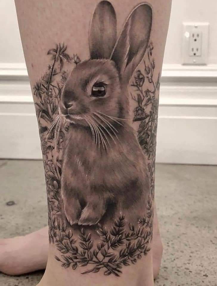 32 Rabbit Tattoo Ideas: from whisper-fine bunnies to mythic hares