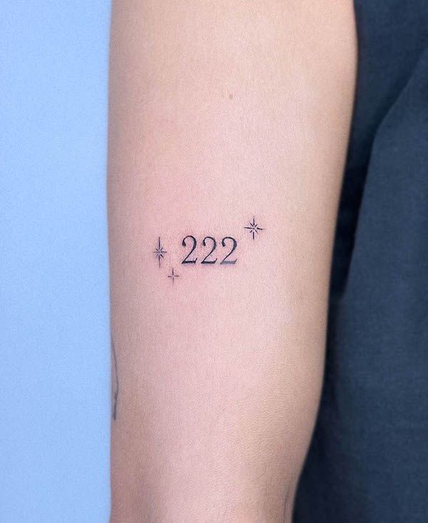 31 Ideas 222 Tattoo: Meanings, Fonts, and Placements You’ll Actually Want