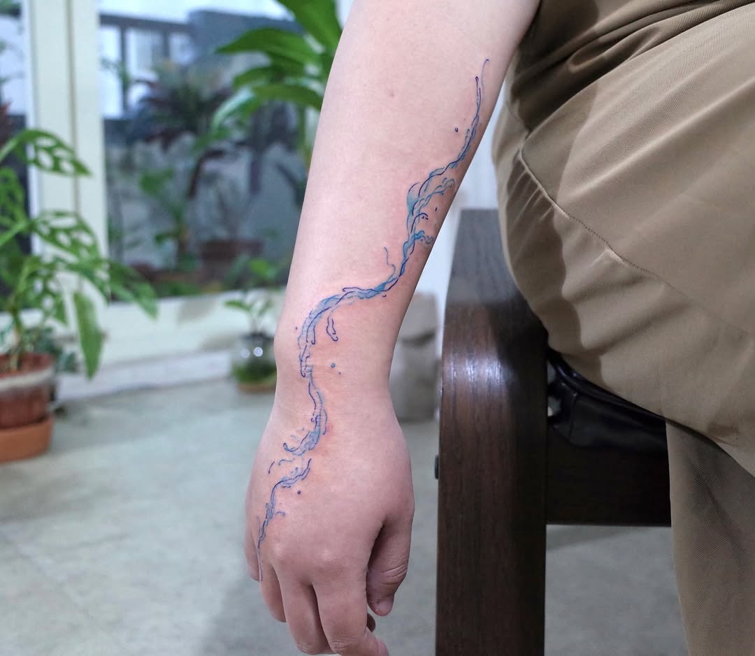 29 Water Tattoo Ideas: Fresh Ways to Wear the Element Everyone Loves
