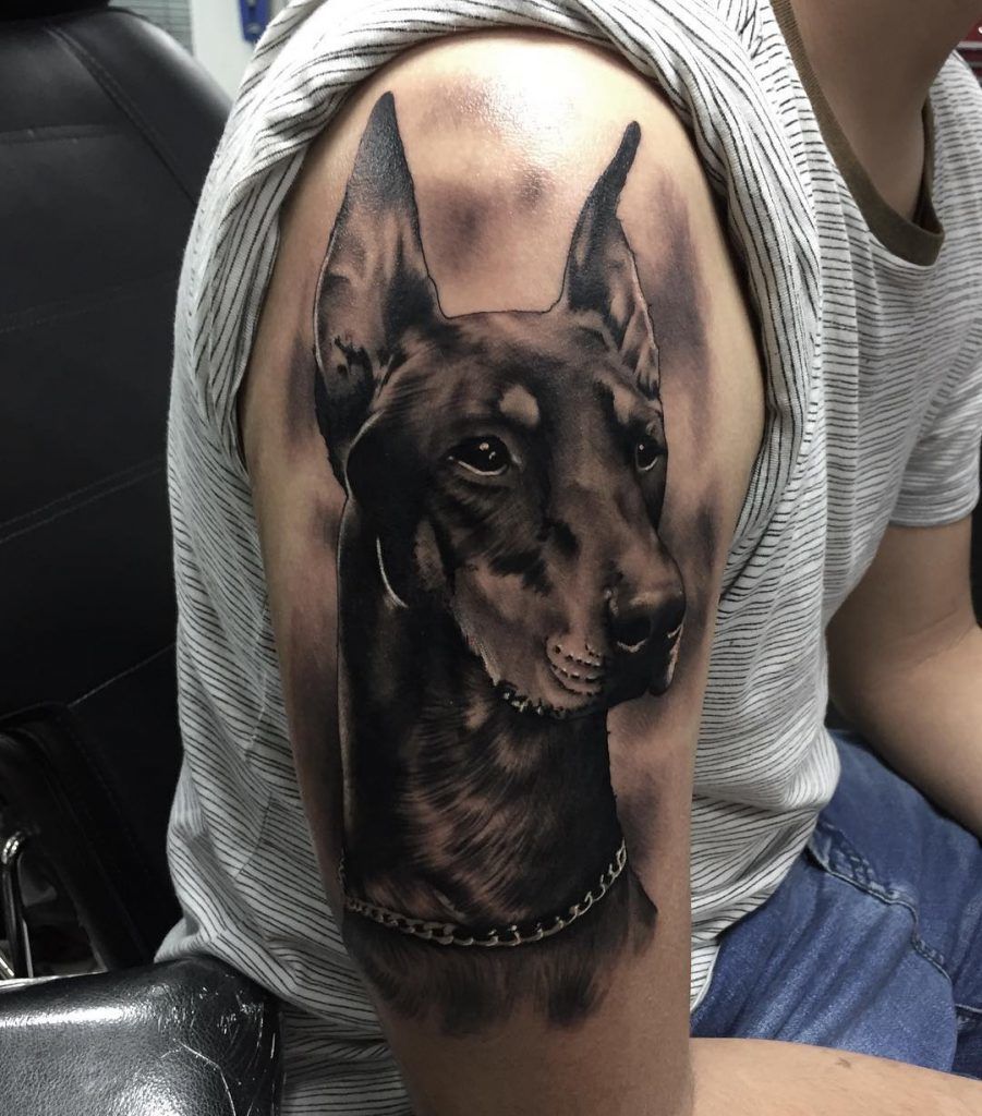 28 Doberman Tattoo Ideas: Designs That Capture Loyalty, Power, and Poise