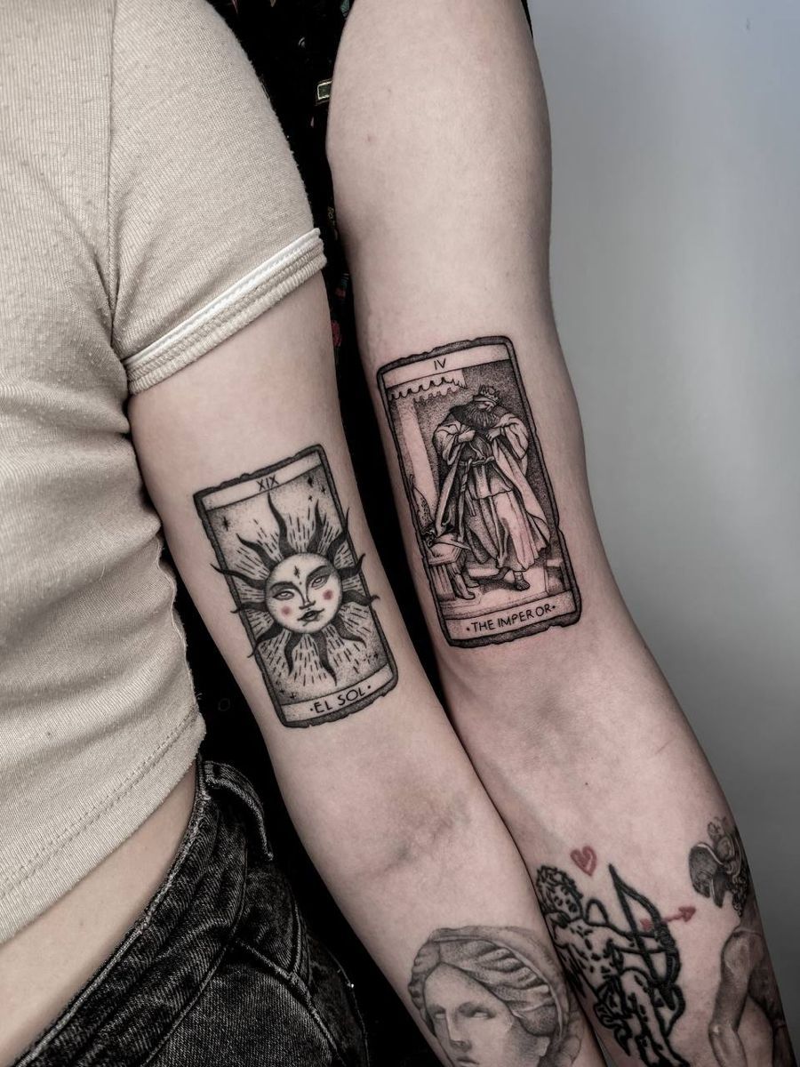29 Tarot Card Tattoo Ideas: From The Fool to Death, Symbols with Style