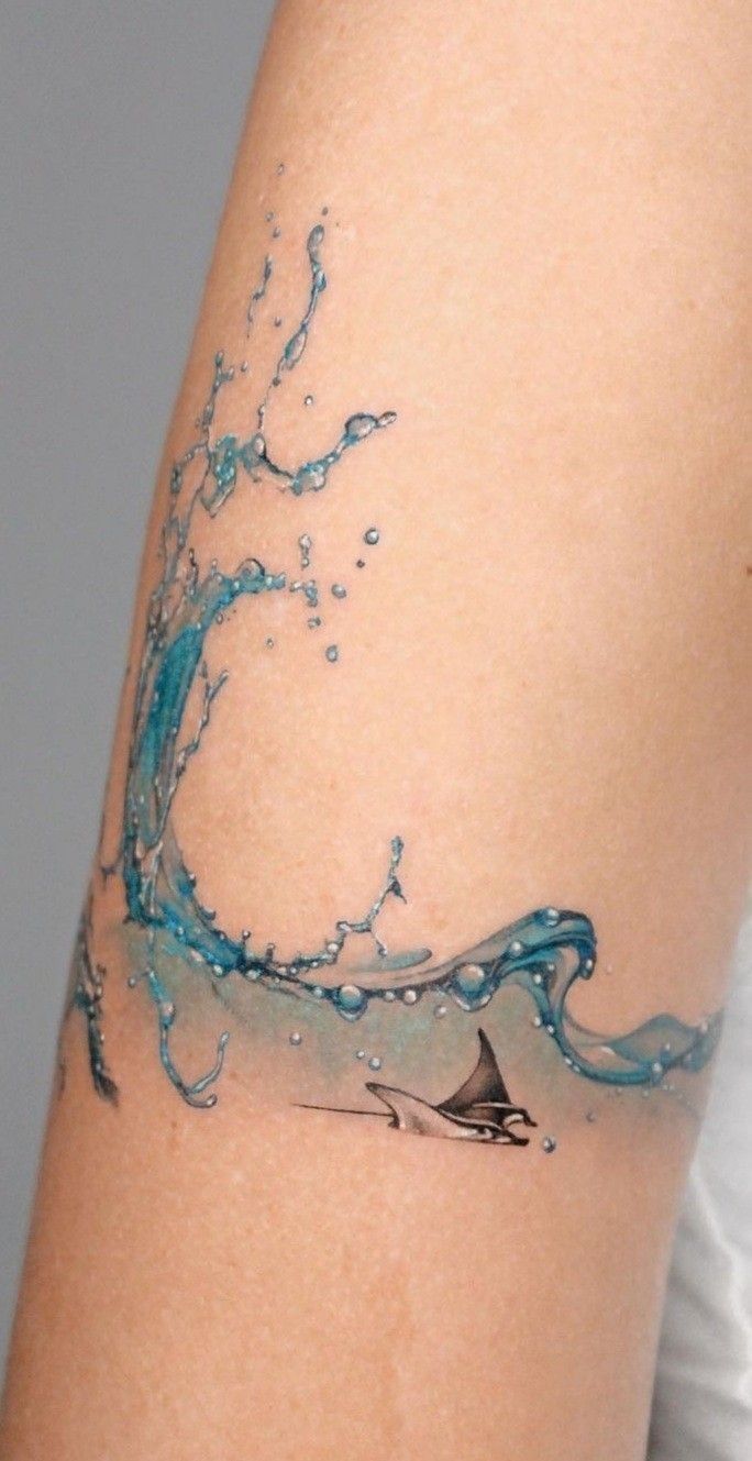 29 Water Tattoo Ideas: Fresh Ways to Wear the Element Everyone Loves