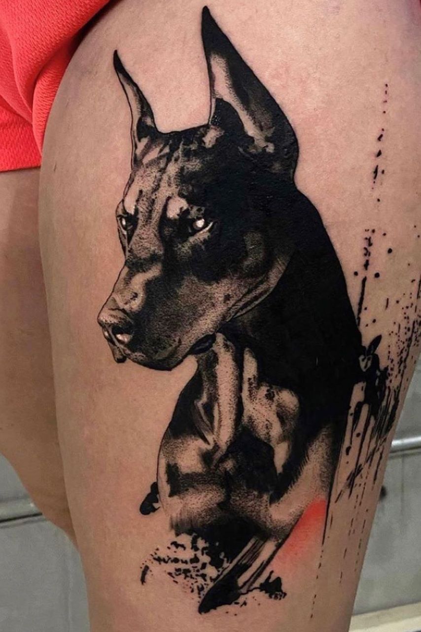 28 Doberman Tattoo Ideas: Designs That Capture Loyalty, Power, and Poise