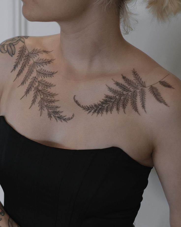 29 Fern Tattoo Ideas: Nature’s Most Elegant Lines, From Shoulder Fronds to Hip Vines