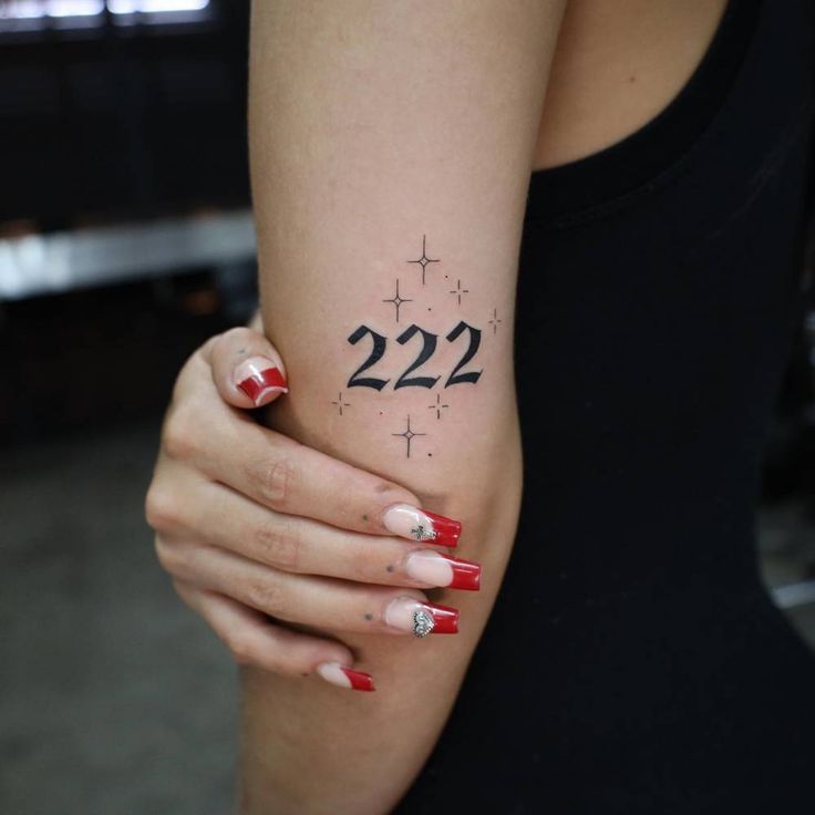 31 Ideas 222 Tattoo: Meanings, Fonts, and Placements You’ll Actually Want