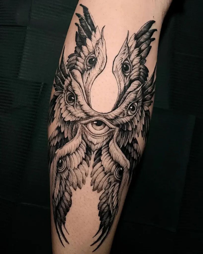 28 Seraphim Tattoo Ideas: Sacred Wings, Watchful Eyes, and Sharp Lines