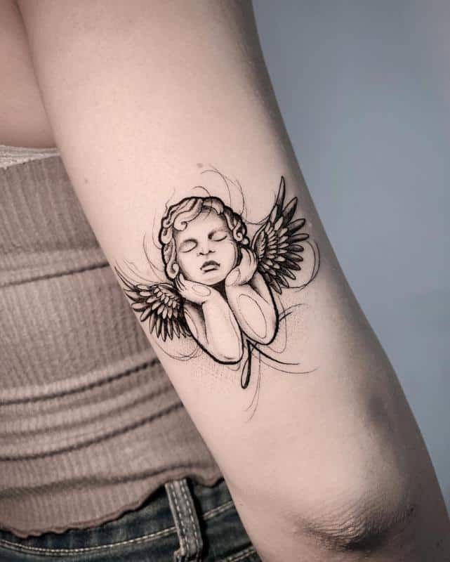 28 Cherub Tattoo Ideas: Styles From Classic to Subversive