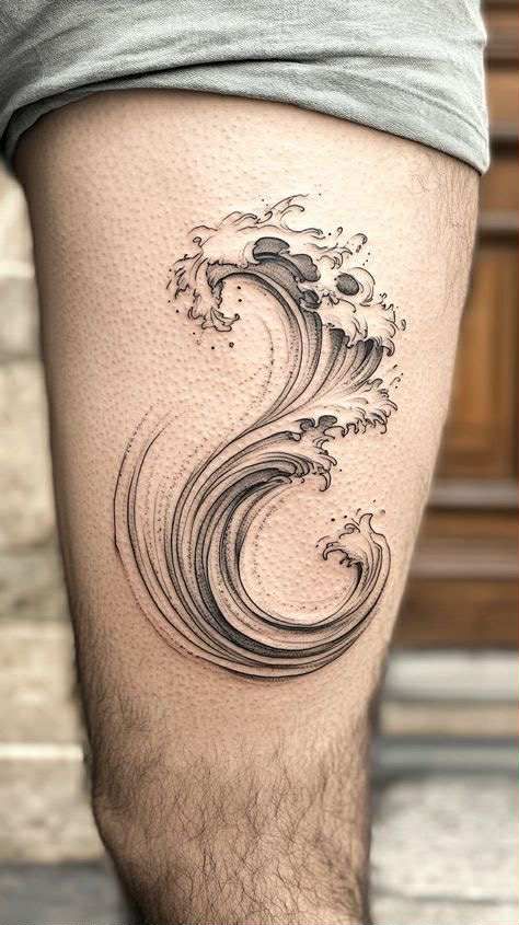 29 Water Tattoo Ideas: Fresh Ways to Wear the Element Everyone Loves