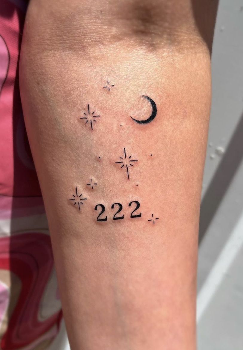 31 Ideas 222 Tattoo: Meanings, Fonts, and Placements You’ll Actually Want