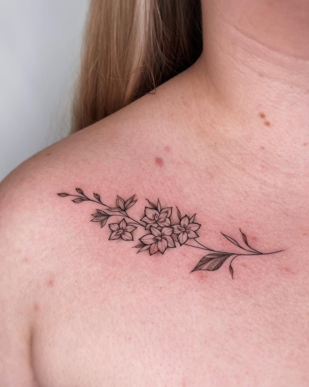 28 Larkspur Tattoo Ideas: Delicate July Blooms with Big Meaning