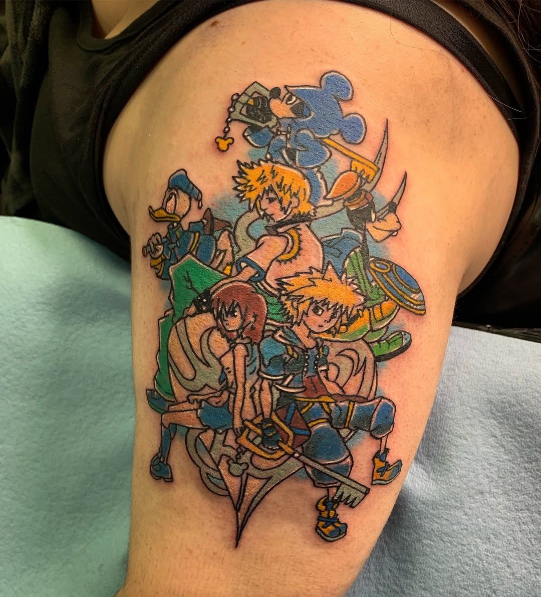30 Kingdom Hearts Tattoo Ideas: From Subtle Symbols to Story-Driven Sleeves