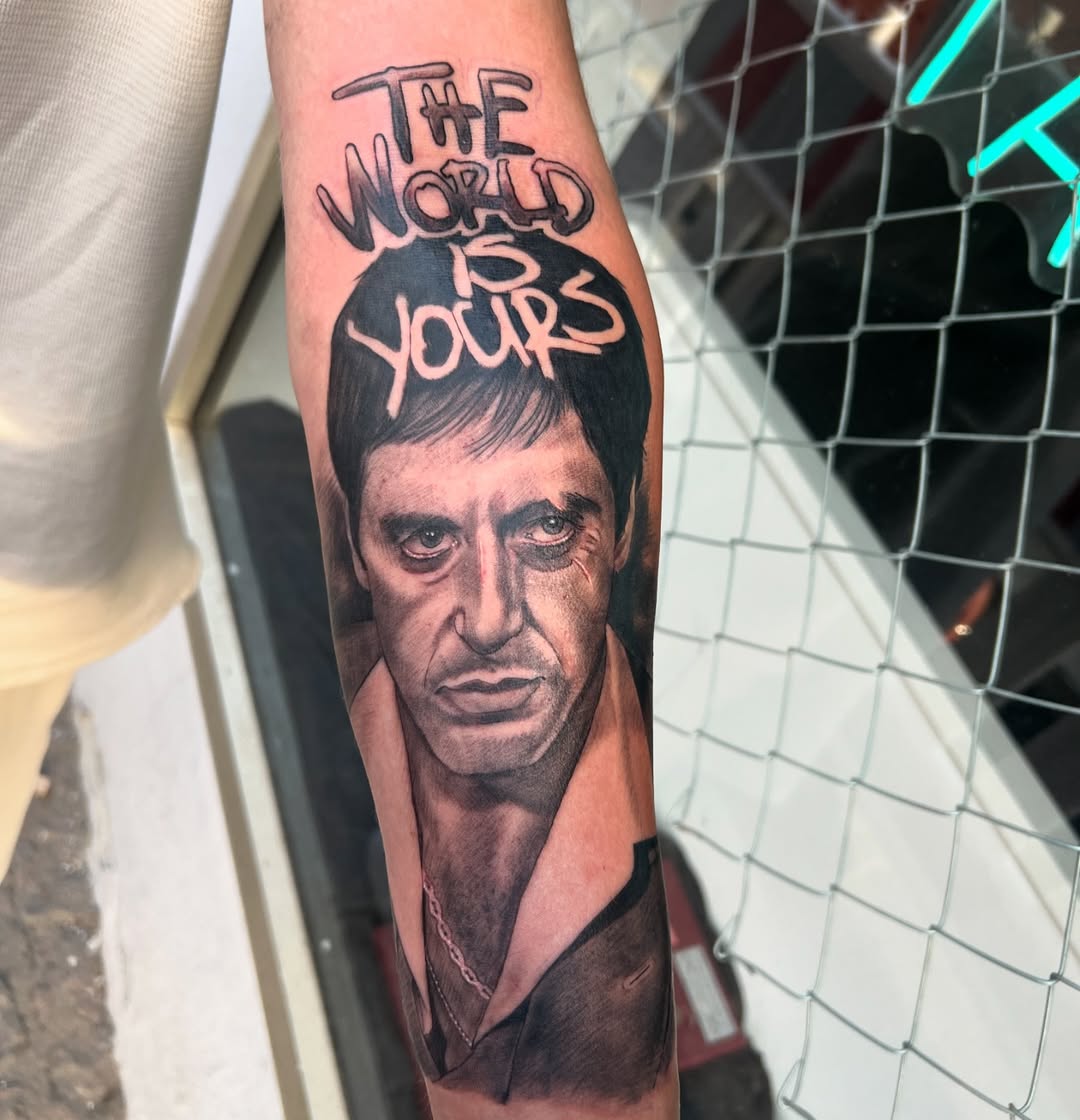 28 Scarface Tattoo Ideas: Turning Tony Montana Into Wearable Cinema