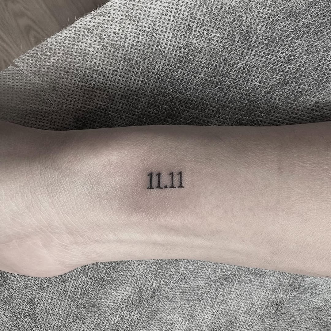 30 Angel Number Tattoo Ideas: Modern, Minimal, and Full of Meaning