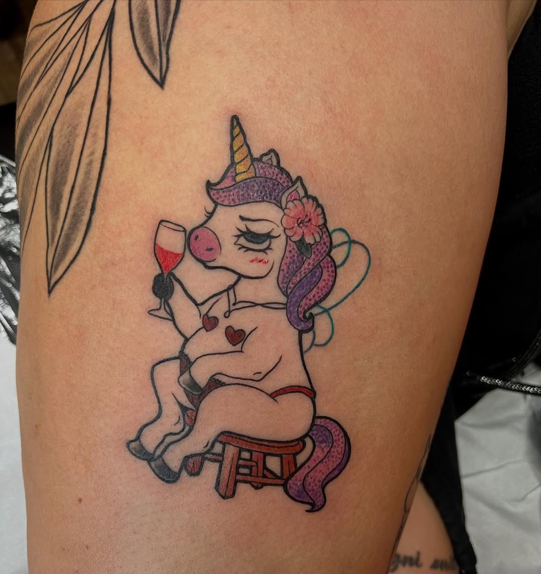 28 Unicorn Tattoo Ideas: From Fine Line Magic to Rainbow Dreams