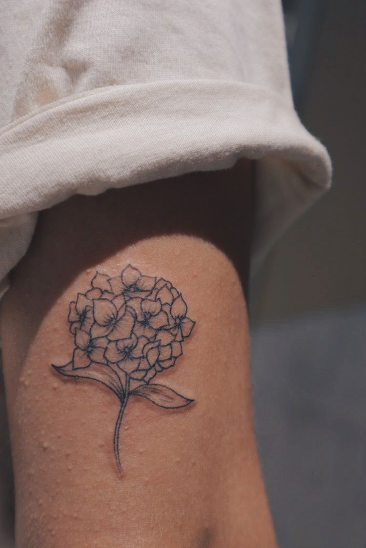 30 Hydrangea Tattoo Ideas: From Dainty Sprigs to Bold Sleeves