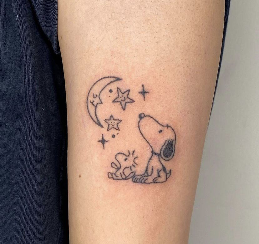29 Snoopy Tattoo Ideas: Tiny Fine-Line, Joe Cool & Classic Designs for Women and Men