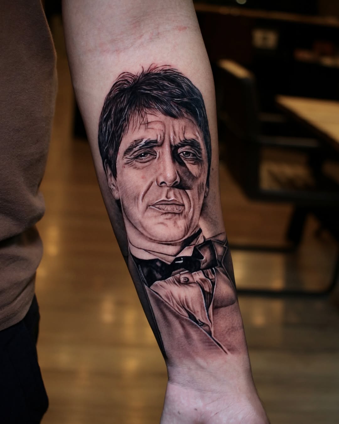 28 Scarface Tattoo Ideas: Turning Tony Montana Into Wearable Cinema