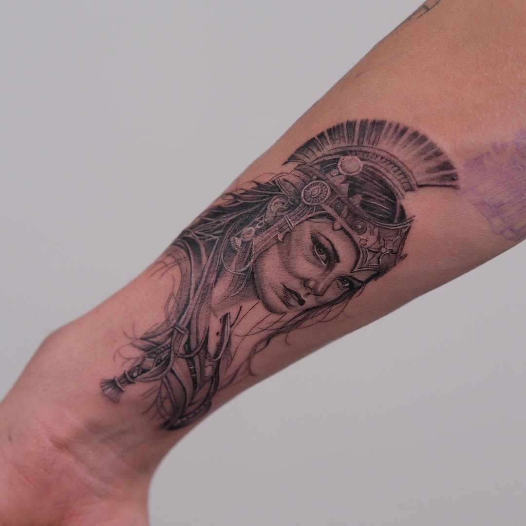 29 Athena Tattoo Ideas: Modern Ways to Wear an Ancient Goddess