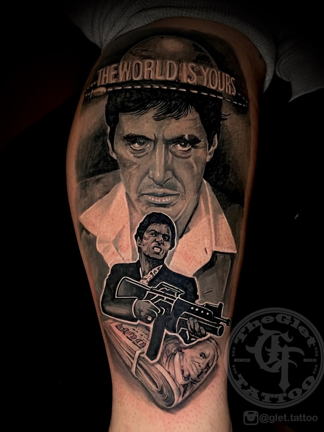 28 Scarface Tattoo Ideas: Turning Tony Montana Into Wearable Cinema