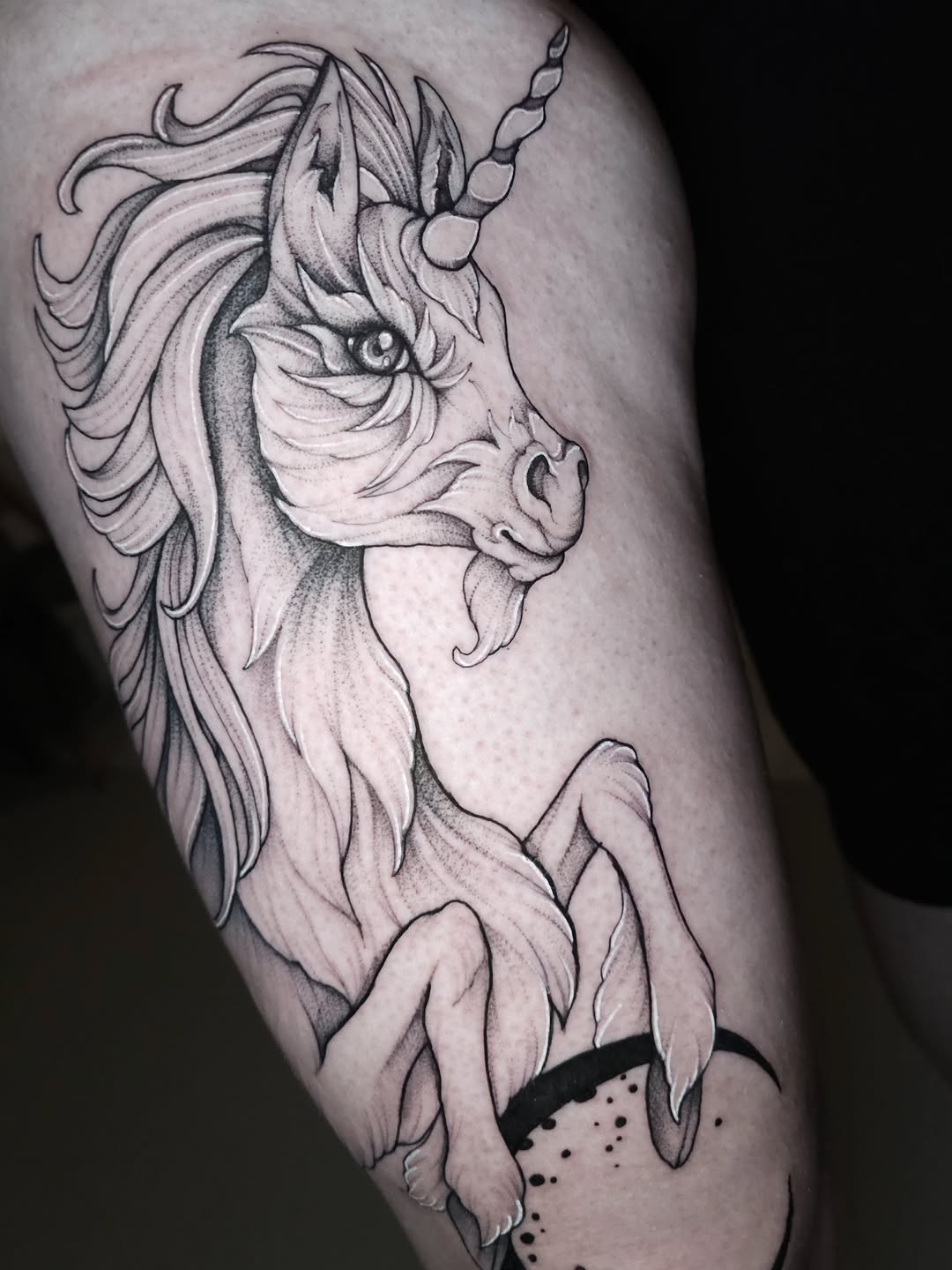 28 Unicorn Tattoo Ideas: From Fine Line Magic to Rainbow Dreams