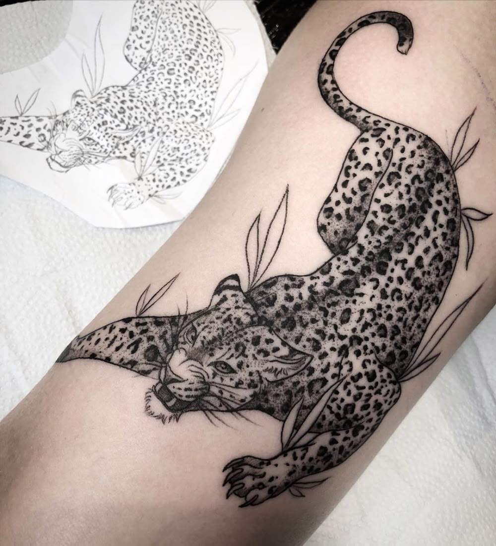 29 Jaguar Tattoo Ideas: Bold Black-Ink Designs for Men and Women