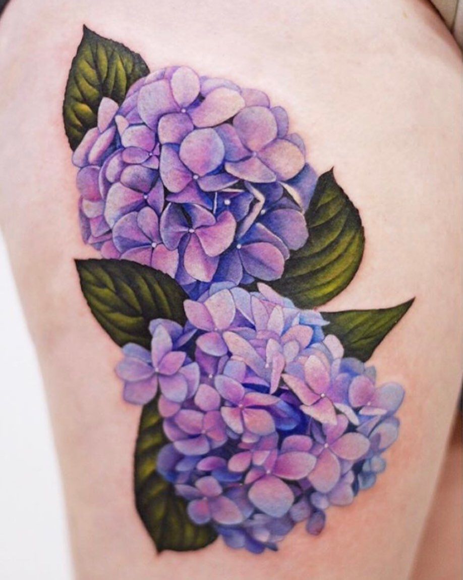 30 Hydrangea Tattoo Ideas: From Dainty Sprigs to Bold Sleeves