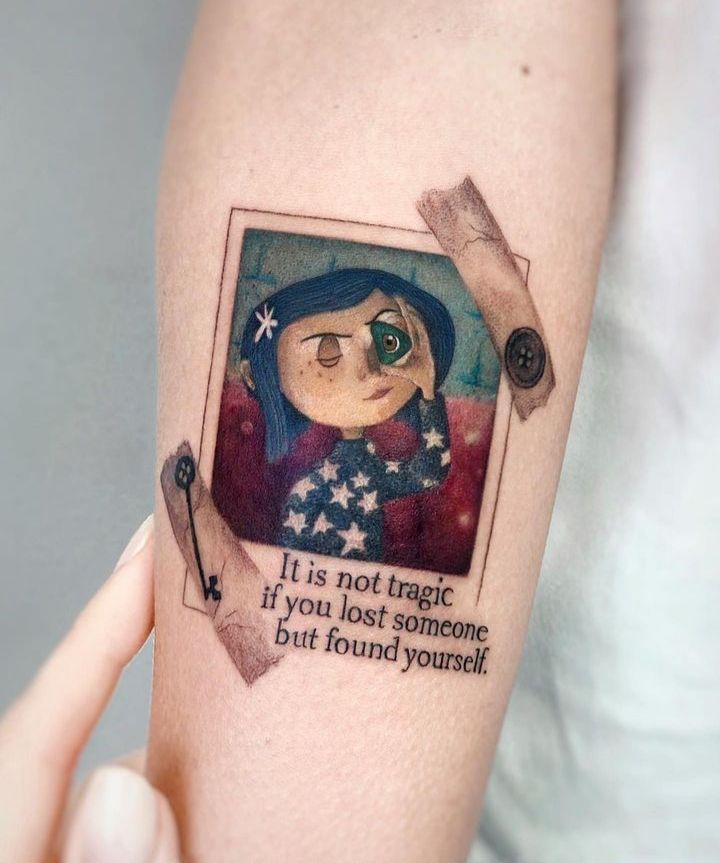 30 Coraline Tattoo Ideas: From Button-Eyed Whimsy to Dark Fairytale Ink