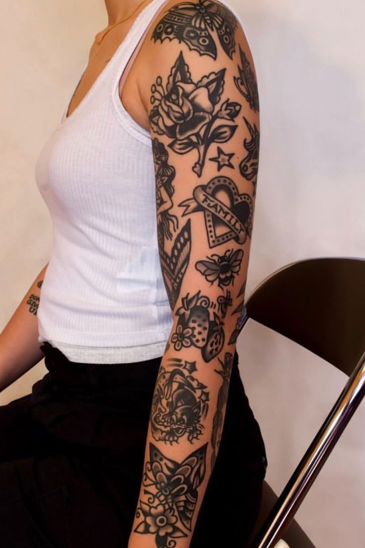 30 Old School Tattoo Ideas: Bold Traditional Sleeve Designs for Men and Women