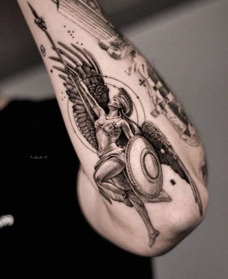 29 Athena Tattoo Ideas: Modern Ways to Wear an Ancient Goddess