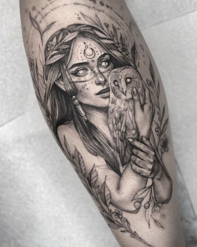 29 Athena Tattoo Ideas: Modern Ways to Wear an Ancient Goddess