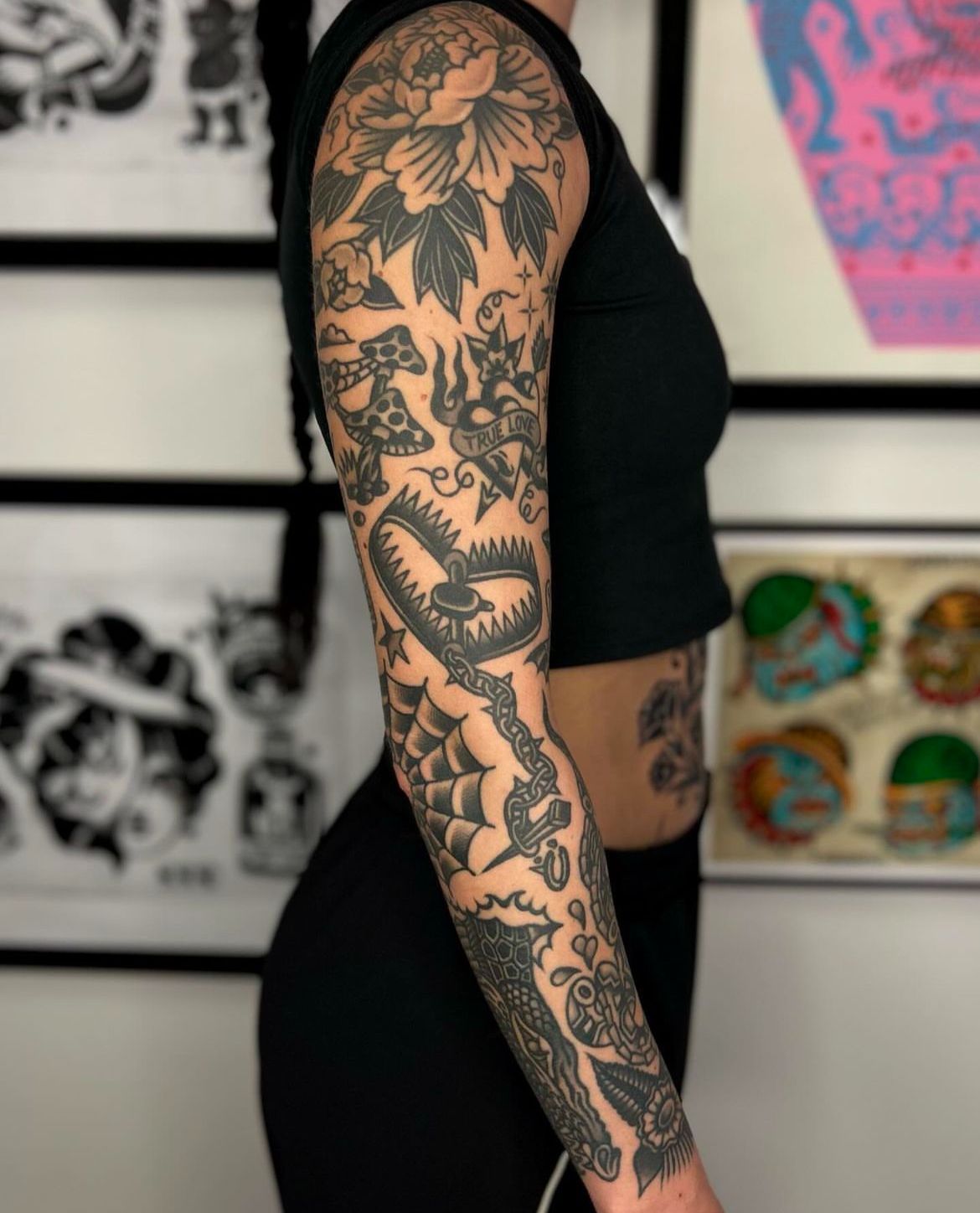 30 Old School Tattoo Ideas: Bold Traditional Sleeve Designs for Men and Women