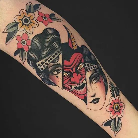 29 Devil Tattoo Ideas: Bold Angels, Demons and Dark Ink Symbols