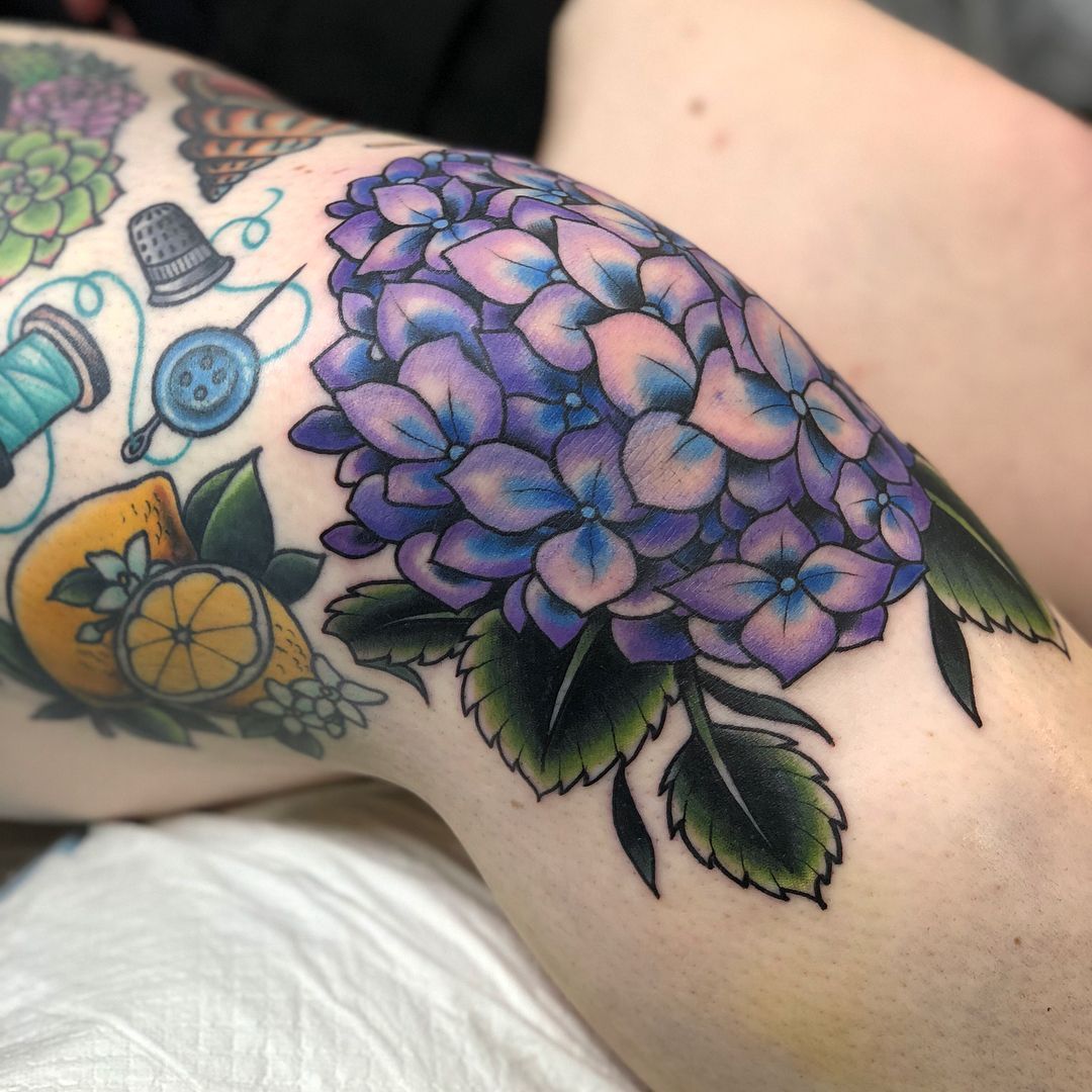 30 Hydrangea Tattoo Ideas: From Dainty Sprigs to Bold Sleeves